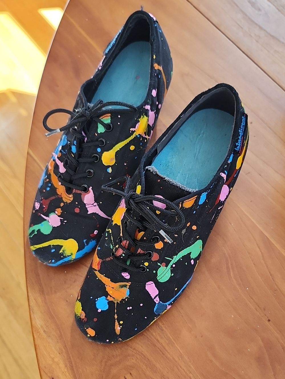 International Dance Shoe. Heather Split-Sole Ballroom Practice & Teaching Shoes